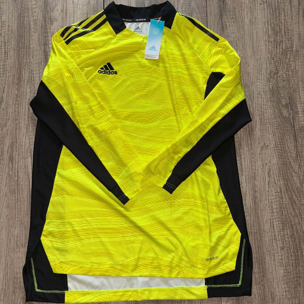 adidas Condivo 21 Long Sleeve Goalkeeper Jersey Acid Yellow GF3588